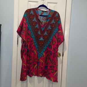 Multi Colored- cover up or dress.